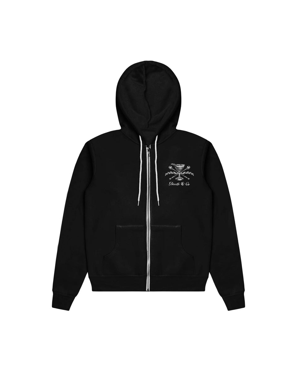 Crest Zip Hoodie – Death & Co Market
