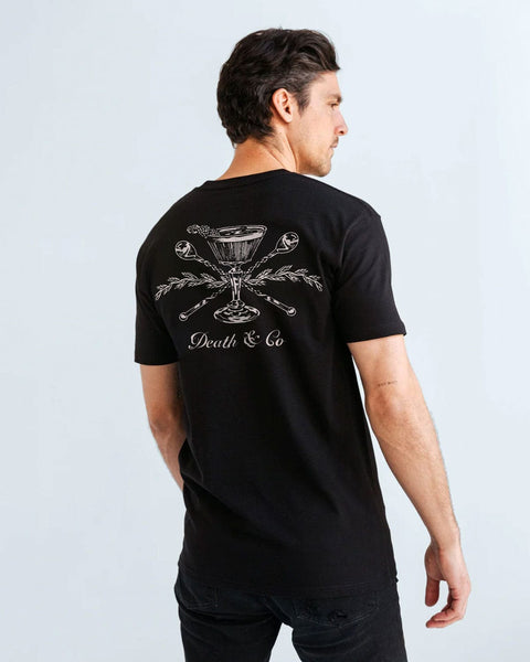 Family Crest Tee - Black – Death & Co Market