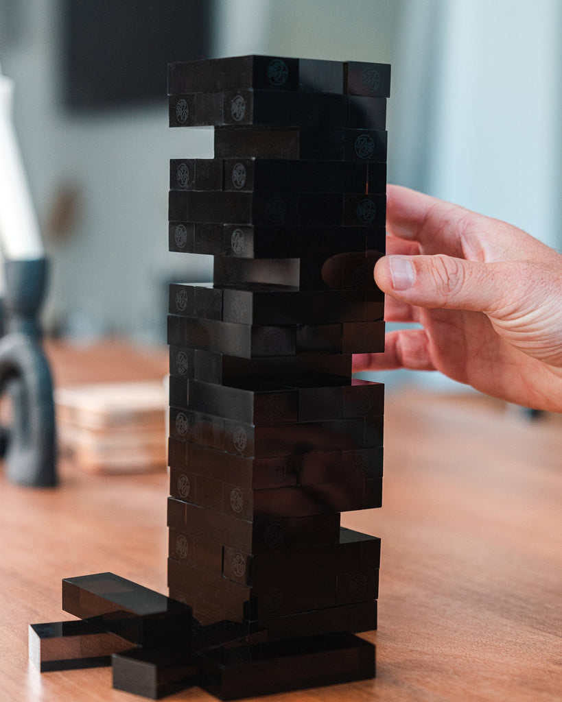 HOME ACCESSORIES Acrylic Tumbling Tower Game