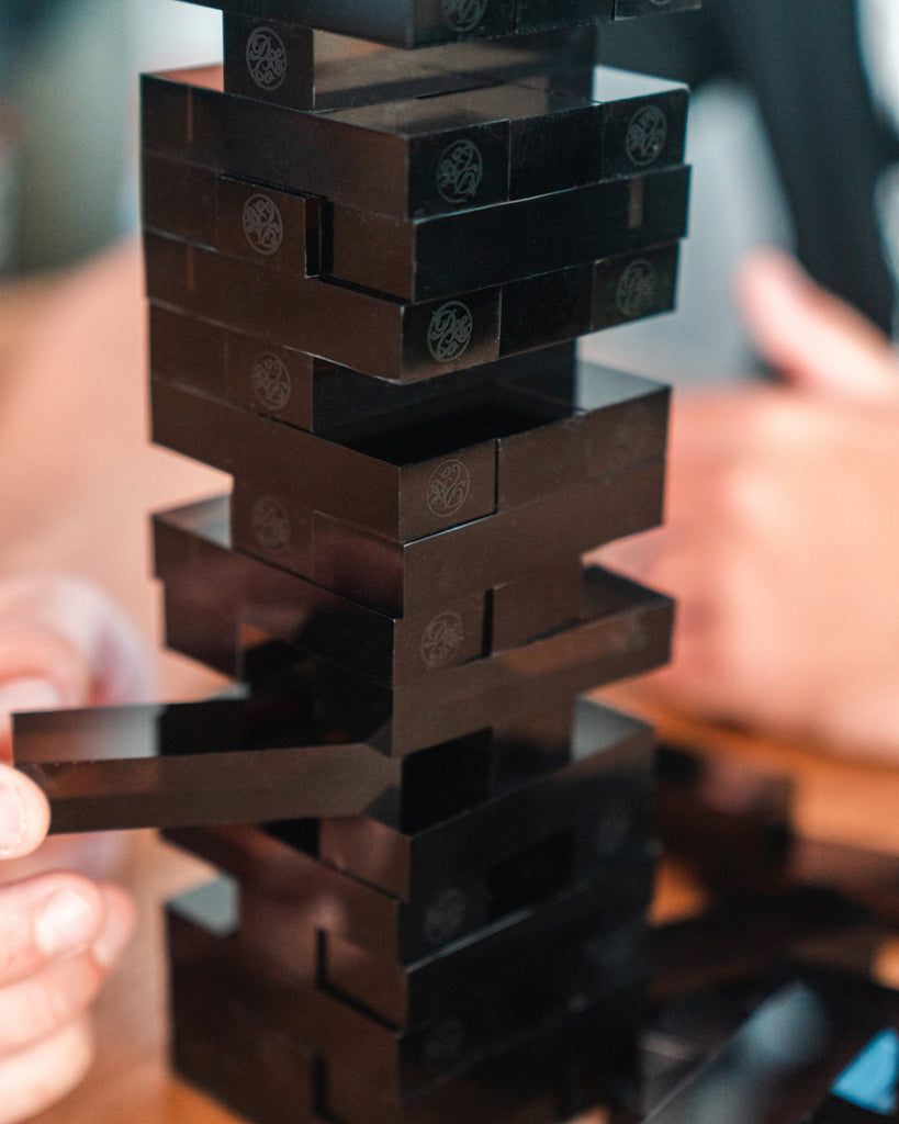 HOME ACCESSORIES Acrylic Tumbling Tower Game