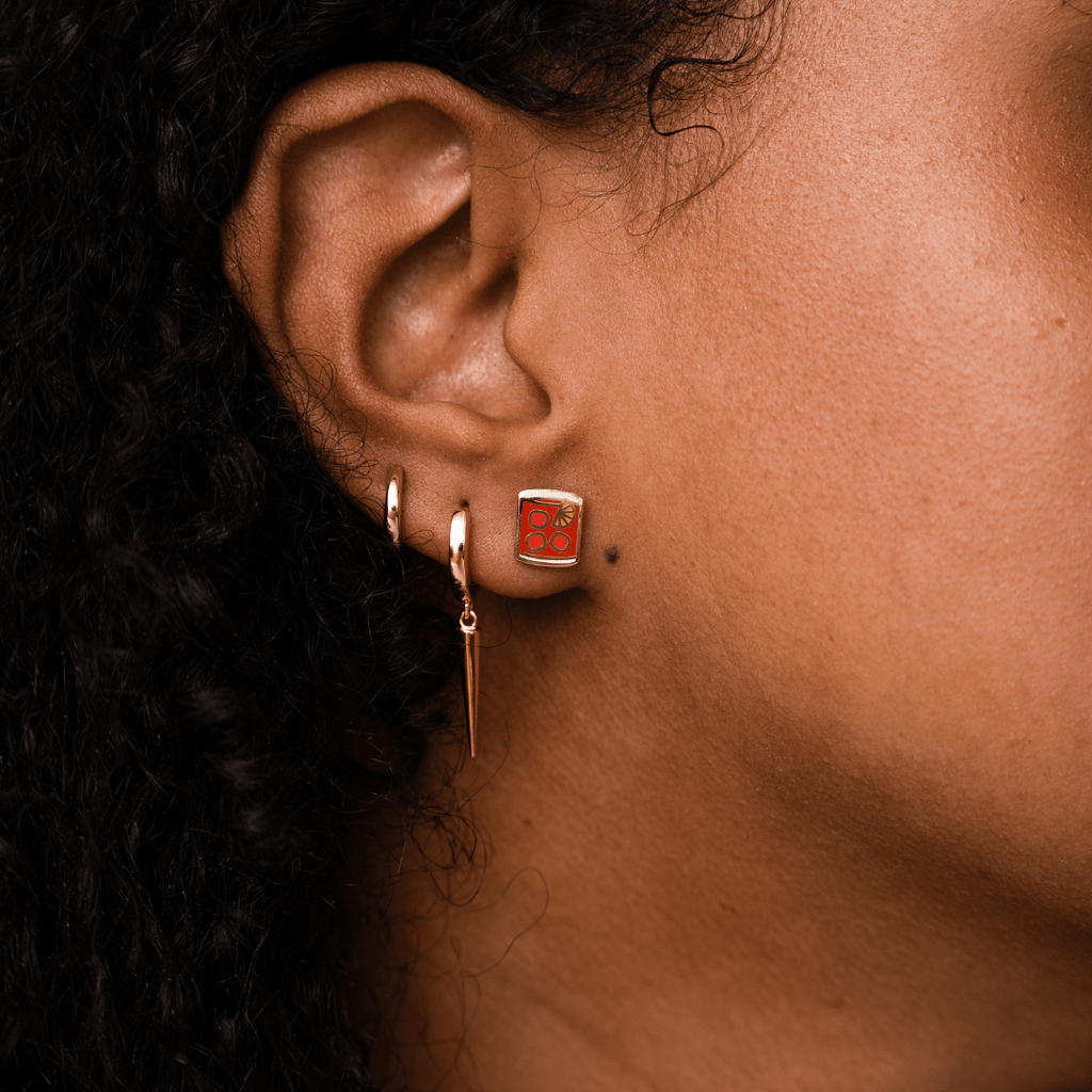 ACCESSORIES Death & Co x Larissa Loden Negroni Stud Earrings (Set of 2)