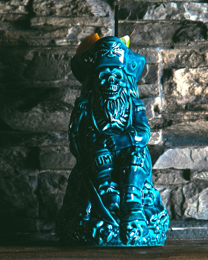 blue pirate mug