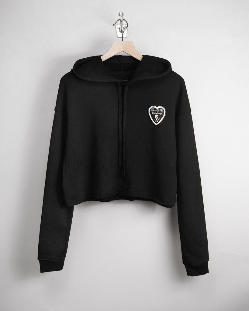 APPAREL I Love Death & Co Women's Cropped Hoodie