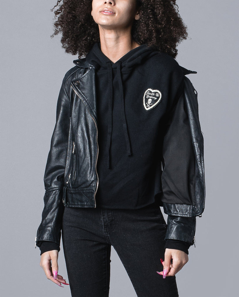 APPAREL I Love Death & Co Women's Cropped Hoodie