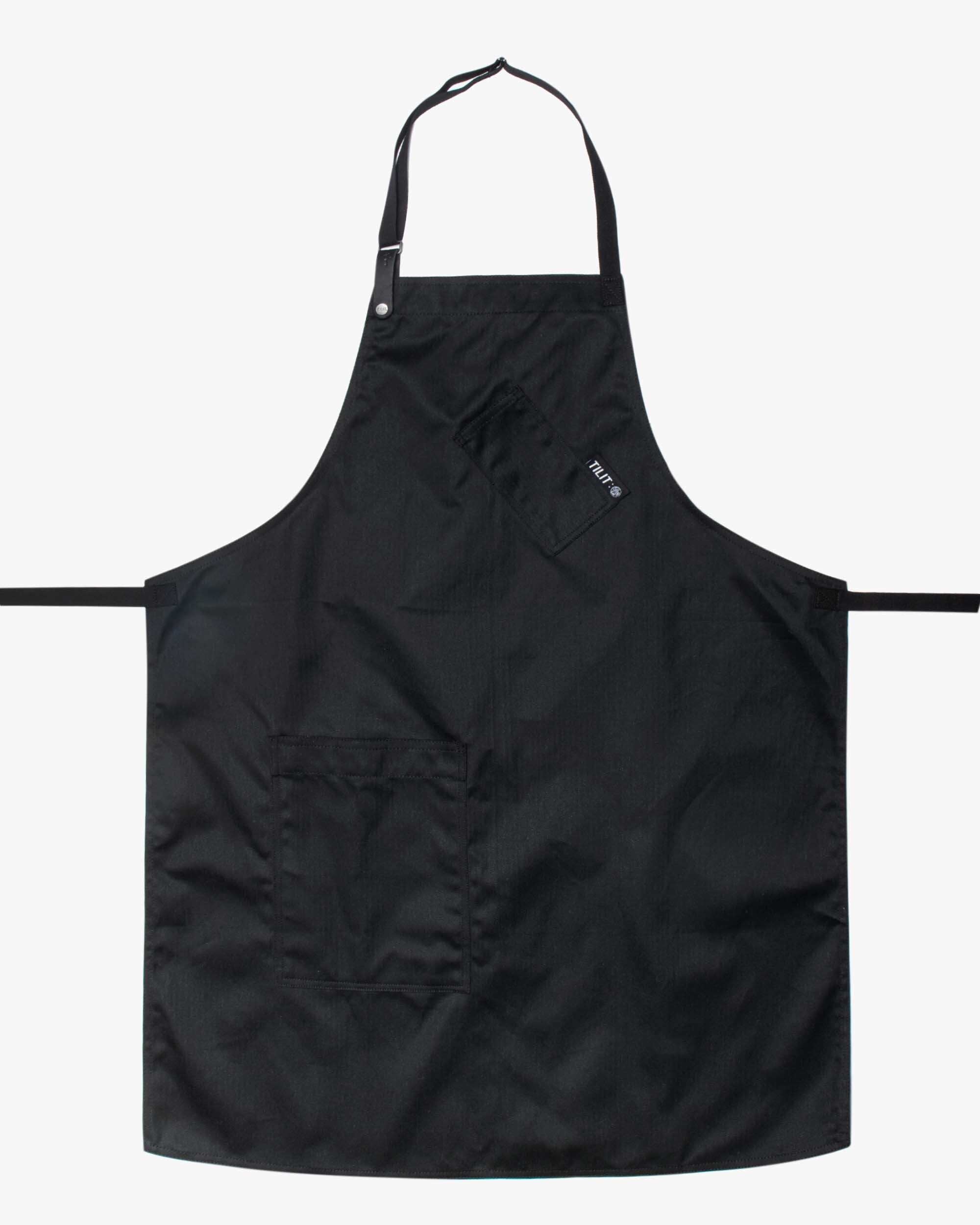 Black apron clearance with pockets